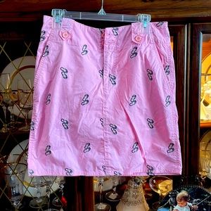 Like NEW super cute “Flipflop” skirt, light pink, about knee length, size 4